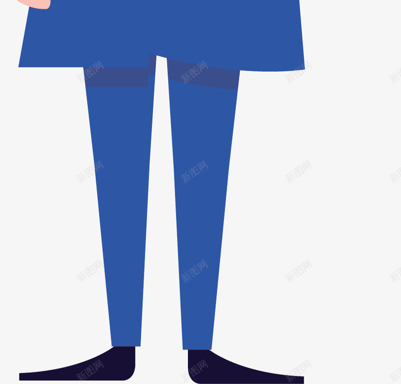 蓝色制服的看病医生矢量图ai免抠素材_88icon https://88icon.com 医生 医疗 医疗工作 看病医生 矢量png 蓝色制服 矢量图
