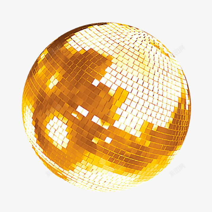 迪斯科球png免抠素材_88icon https://88icon.com 娱乐 迪斯科球 迪斯科球PNG图片 金色