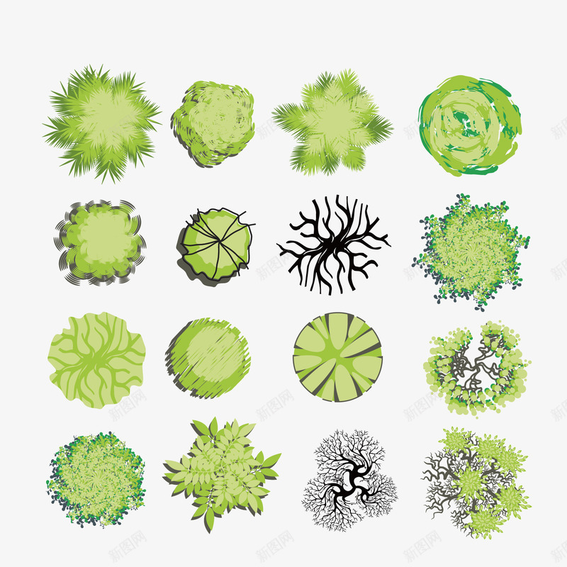 精美绿色树木平面装饰png免抠素材_88icon https://88icon.com 卡通树 平面 平面绿色植物 景观树木 景观装饰树木 树木 树木插画 植物插图 生物世界 绿色 绿色树木 绿色矢量 花草树木 装饰