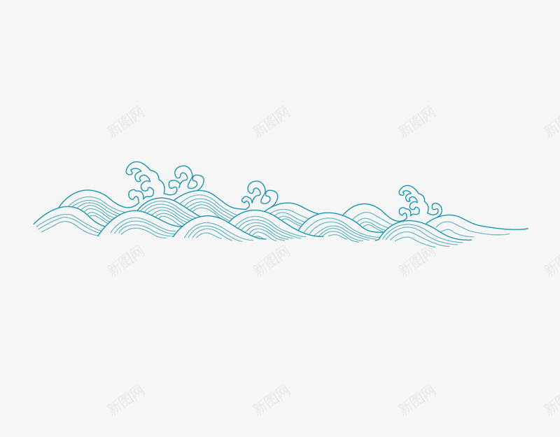 海浪形状的清新祥云png免抠素材_88icon https://88icon.com 云朵 卷起的海浪 古风 小清新 抽象海浪素材 波纹 海浪 海浪形状 淡蓝色 祥云 精美的海浪 经典