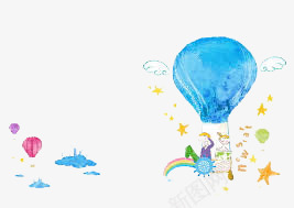 情人坐上水晶热气球png免抠素材_88icon https://88icon.com 七夕节 卡通 可爱 情人节 情人节素材 手绘 星星点缀 爱情 绚蓝