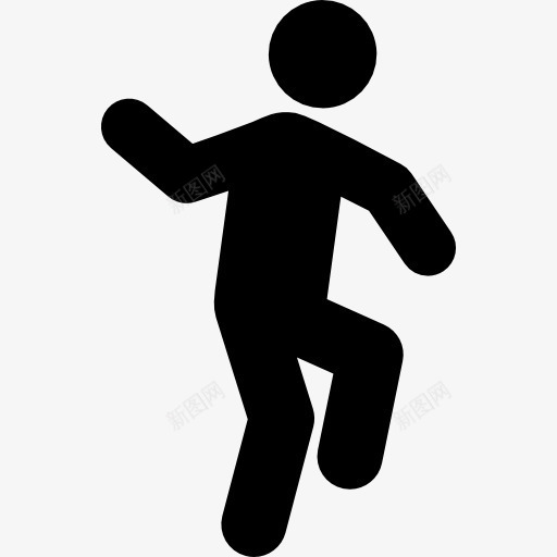 男人跳舞图标png_88icon https://88icon.com 人的剪影 娱乐 跳舞 运动