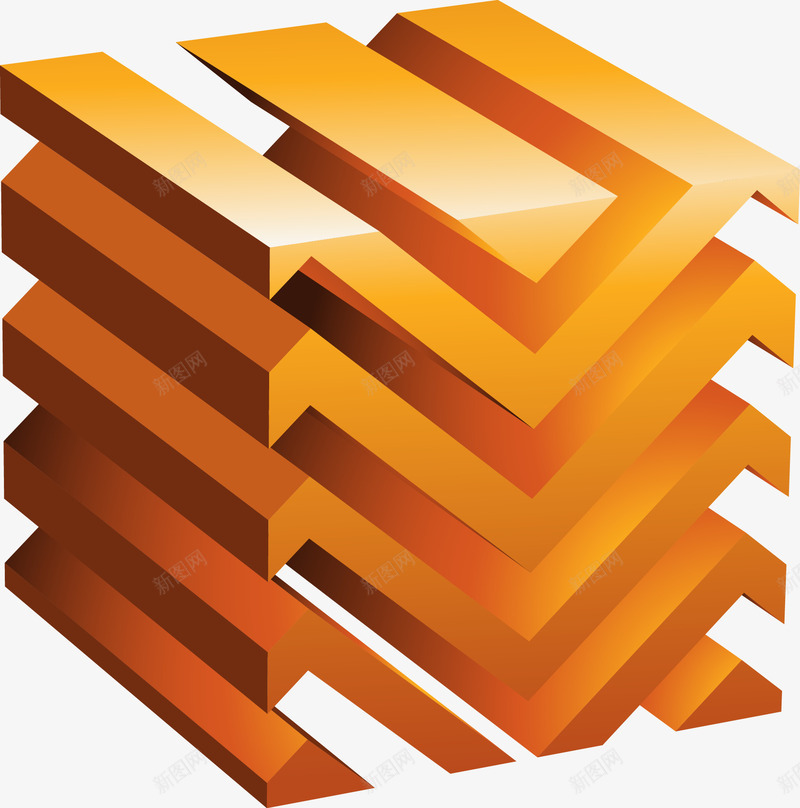三维几何拼接正方体图png免抠素材_88icon https://88icon.com 正方体 立体正方形