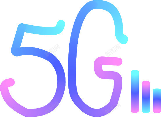 5G新时代2矢量图ai免抠素材_88icon https://88icon.com 5 G 网速 颜色 矢量图