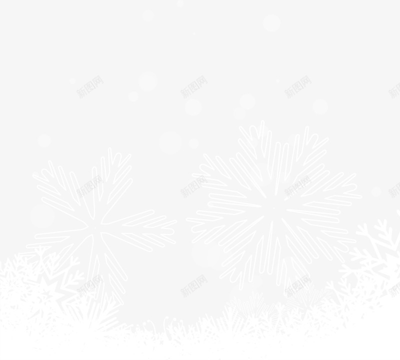 白色漂浮雪花png免抠素材_88icon https://88icon.com 冬天 冬季 白色雪花 落雪 装饰图案 雪地 雪花片