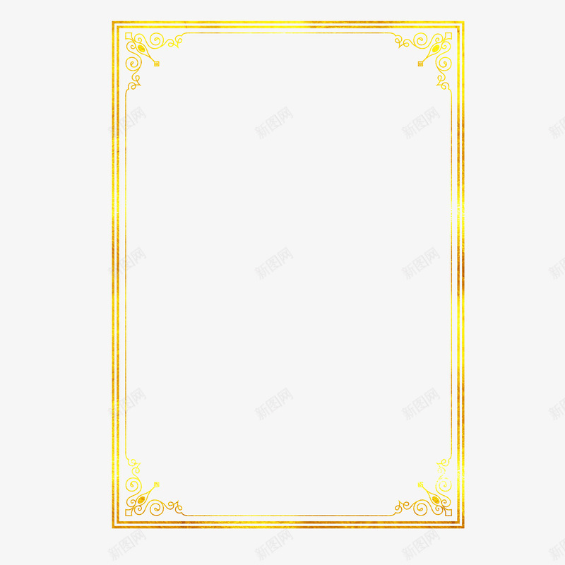 复古欧式潮流烫金相框图png免抠素材_88icon https://88icon.com 免抠图 复古 欧式 潮流 烫金 烫金边框 相框 边框 金色边框
