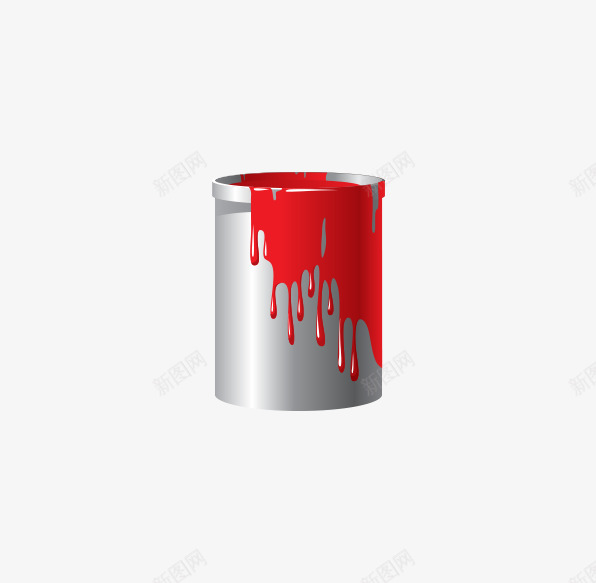 刷漆油漆红色油漆png免抠素材_88icon https://88icon.com 刷漆 油漆 红色油漆