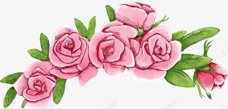 手绘玫瑰花png免抠素材_88icon https://88icon.com 七夕情人节 三八妇女节 复古手绘 复古花蔷薇 婚礼 情人节 手绘花 母亲节 粉色玫瑰花 粉色花 结婚 蔷薇 蔷薇画
