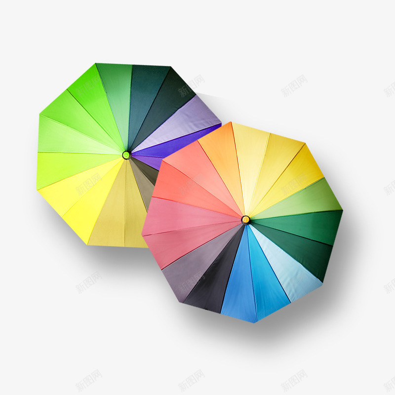 彩虹色雨伞psd免抠素材_88icon https://88icon.com 伞 彩虹色 渐变色 雨伞免抠png