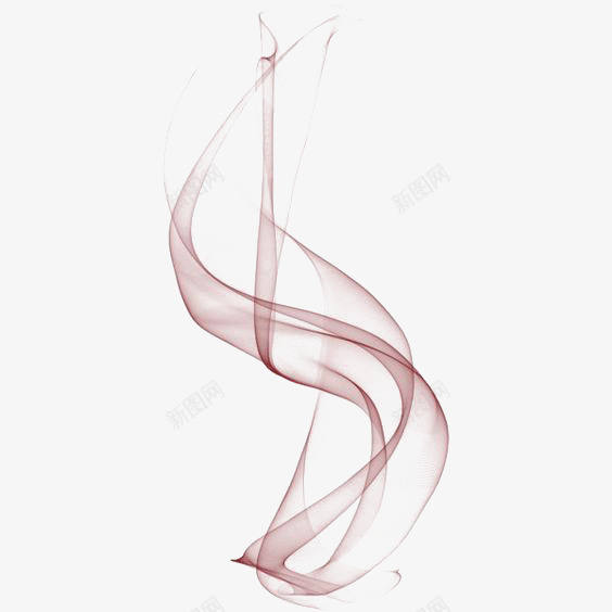 手绘红色烟雾线条png免抠素材_88icon https://88icon.com 创意形状烟雾装饰物 手绘烟雾线条装饰物 烟雾免扣元素 科技感 设计感