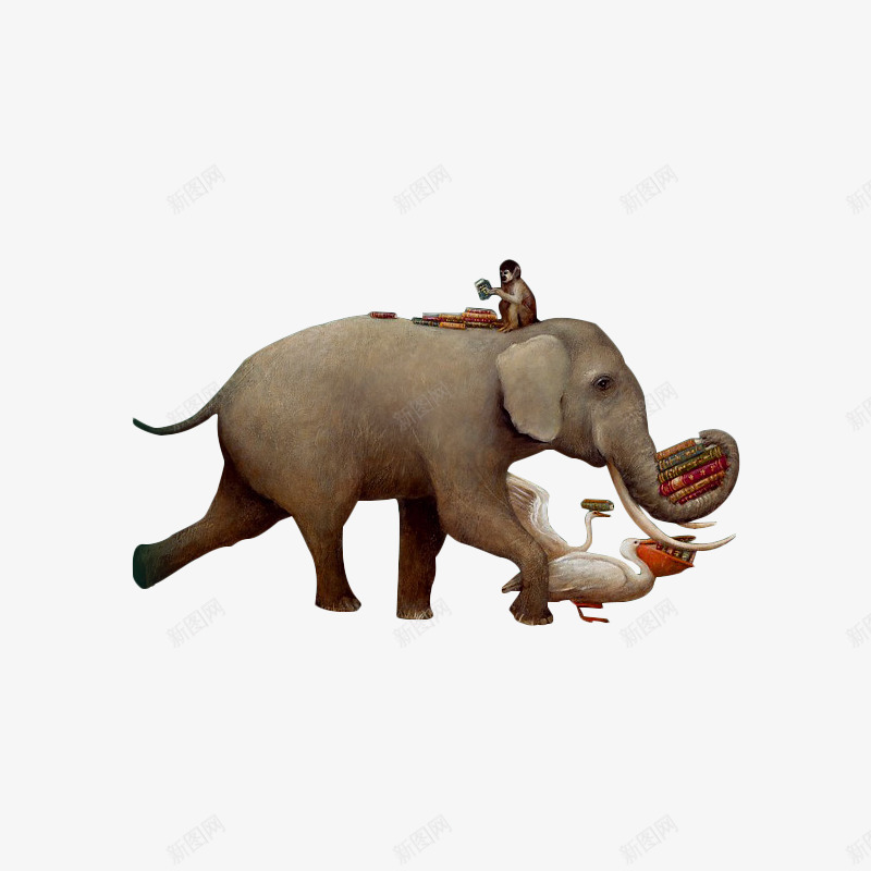 大象森林动物png免抠素材_88icon https://88icon.com 动物 大象 森林动物 鸭子