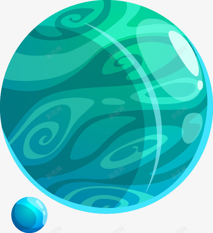 科技梦幻星球png免抠素材_88icon https://88icon.com 宇宙 星球 梦幻球体 球体 科技元素 立体星球