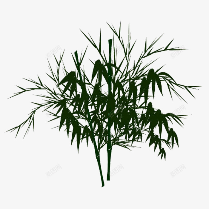绿色毛竹竹子png免抠素材_88icon https://88icon.com 毛竹 竹子 素材 绿色