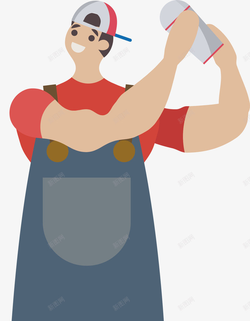 酒吧调酒师矢量图ai免抠素材_88icon https://88icon.com 度假 度假酒吧 矢量png 调酒师 酒保 酒吧风格 矢量图