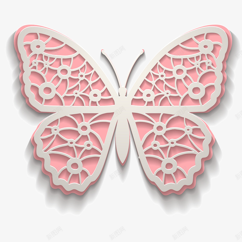 剪纸风粉色蝴蝶插画矢量图ai免抠素材_88icon https://88icon.com 一只蝴蝶 创意蝴蝶 剪纸风粉色蝴蝶插画 昆虫 矢量图 翅膀 蝴蝶 蝴蝶画画 飞翔