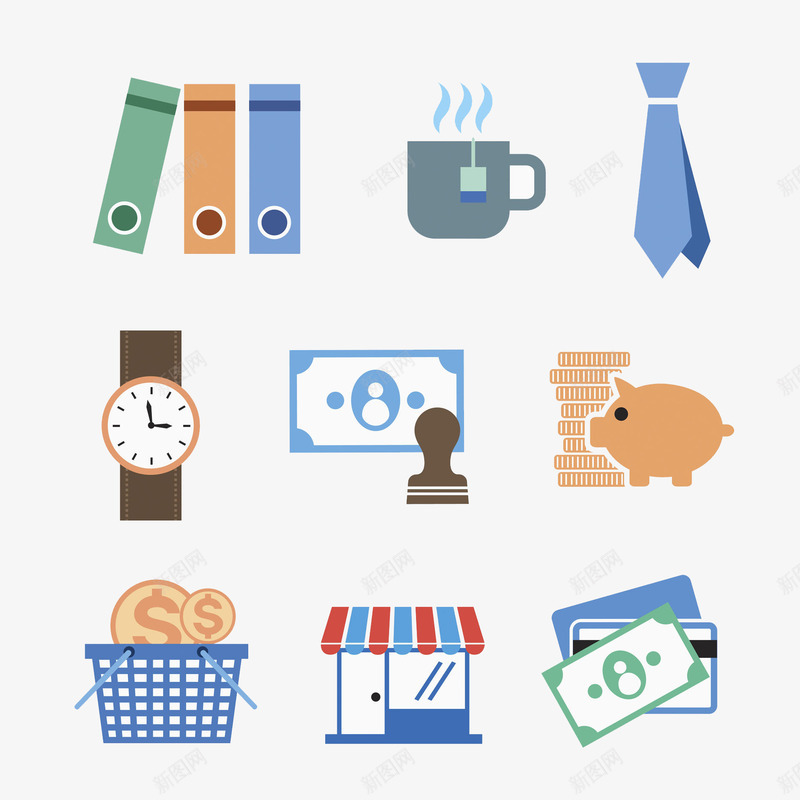 手绘购物篮png免抠素材_88icon https://88icon.com 卡通 咖啡 房子 手绘 手表 杯子 水彩 购物篮 超市