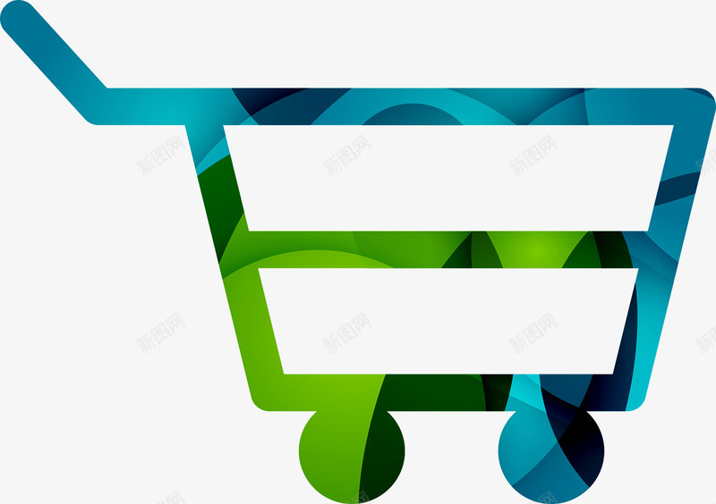 超市购物车矢量图ai免抠素材_88icon https://88icon.com 商场 手推车 购物车 超市 矢量图