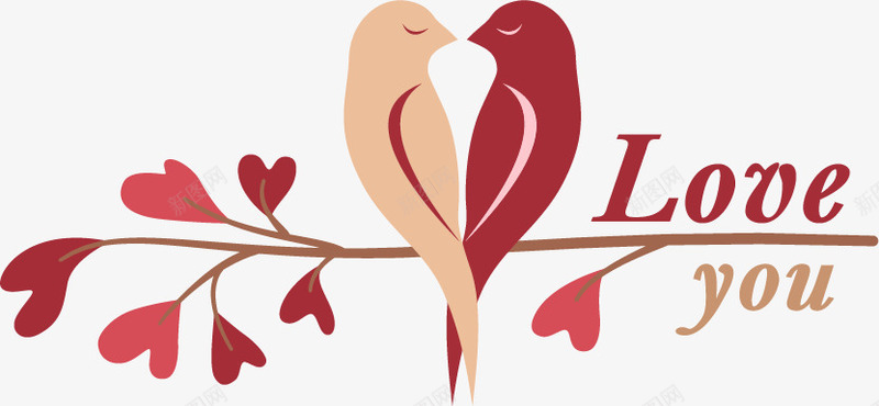 情人节婚礼png免抠素材_88icon https://88icon.com LOVE 喜庆 婚礼素材 情人节 比翼双飞 爱 粉色系 鸟