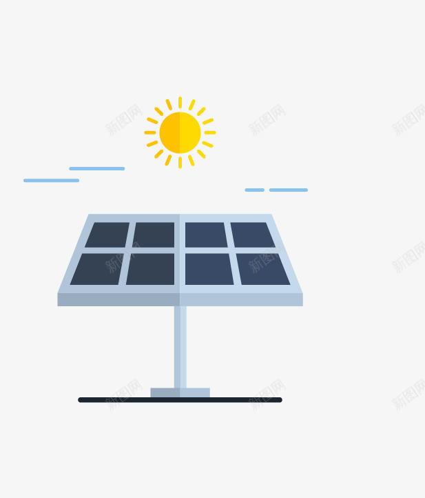 太阳能热水器png免抠素材_88icon https://88icon.com 卡通 太阳 太阳能 循环 扁平化 环保 科技