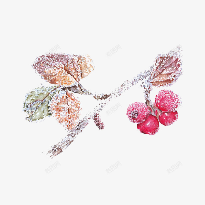 冬之绘唯美插画png免抠素材_88icon https://88icon.com 冬之绘 冬天 冬季 唯美 插画
