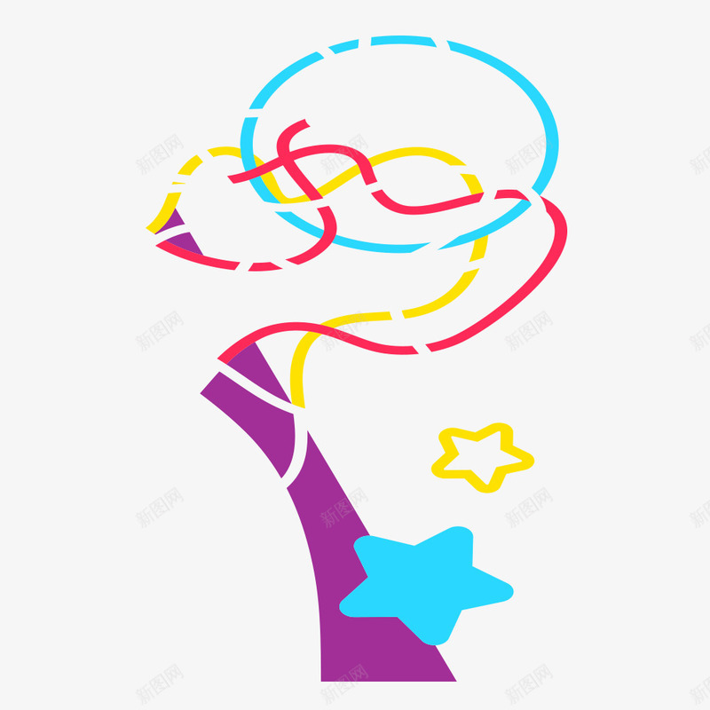 创意几何线条图案波普孟菲斯风格矢量图ai免抠素材_88icon https://88icon.com 几何线条图案 创意 创意几何线条图案波普孟菲斯风格矢量素材免费下载 创意抽象 多变 彩色 抽象几何 波普风格 渐变 现代感 风格 矢量图