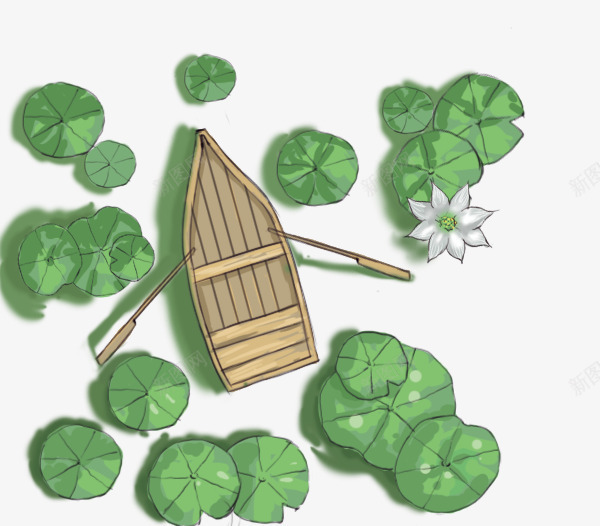 手绘夏至装饰插图小船与荷塘png免抠素材_88icon https://88icon.com 夏至 小船 手绘 插画 节气 荷叶 荷塘 装饰插图