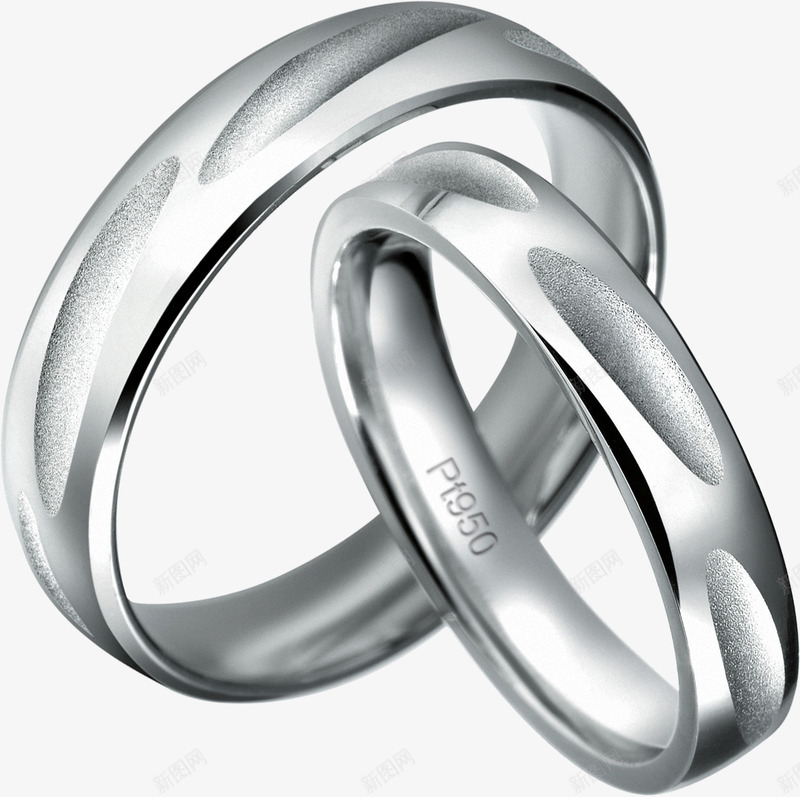 铂金白金对戒情人节png免抠素材_88icon https://88icon.com 情人 白金