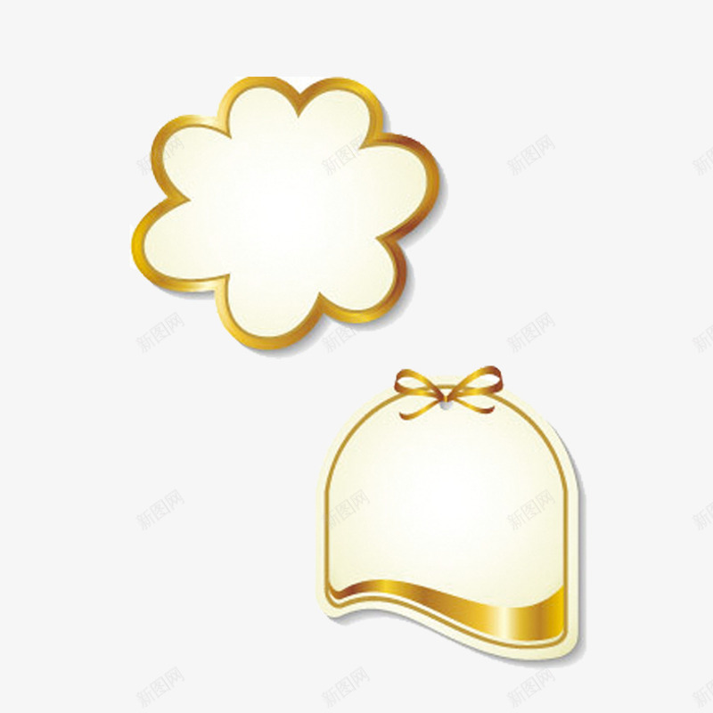 金色花边psd免抠素材_88icon https://88icon.com 学校花边 板报花边 花边 花边框 蕾丝花边 金色
