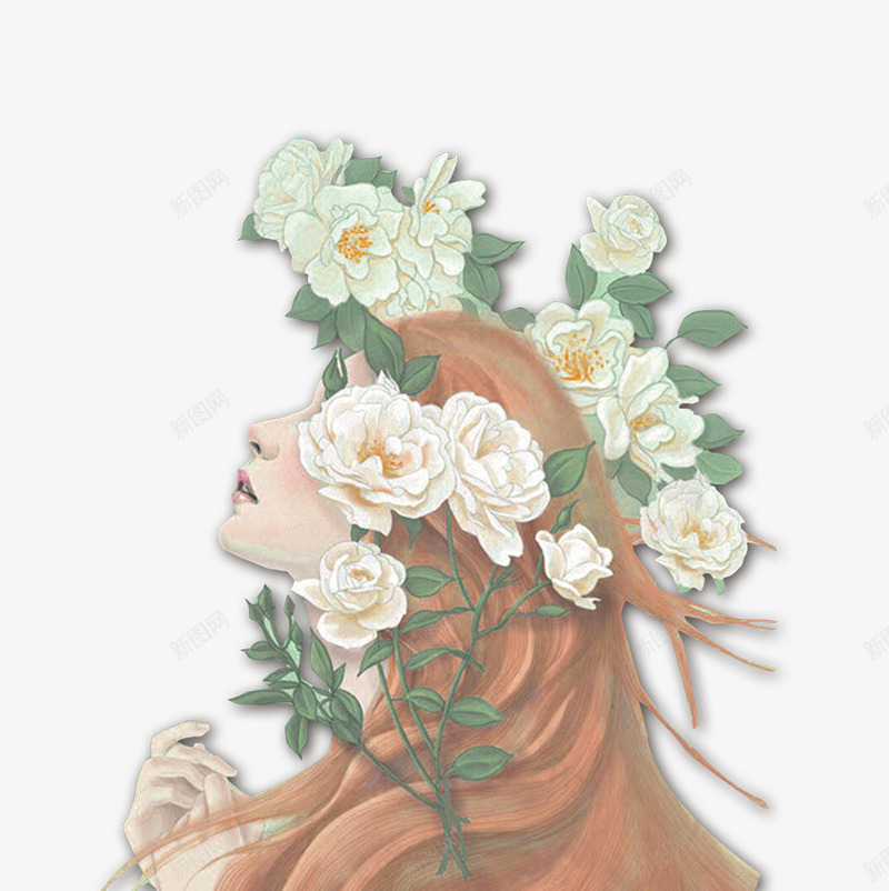 手绘插画三八妇女节花卉主题装饰png免抠素材_88icon https://88icon.com 三八 人物插图 妇女节 手绘 手绘插画三八妇女节花卉主题装饰人物插图免费下载 插画 花卉主题 装饰