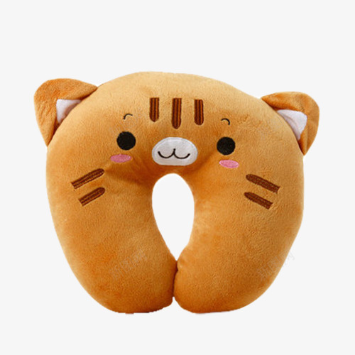 可爱猫咪u型枕png免抠素材_88icon https://88icon.com u型枕 可爱 小猫u型枕 猫咪