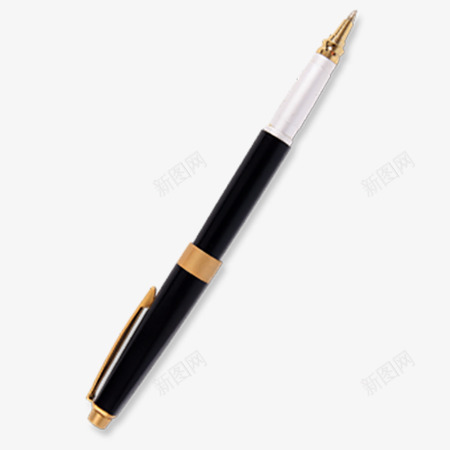 文具写字黑色钢笔png免抠素材_88icon https://88icon.com 写字 文具 钢笔 黑色