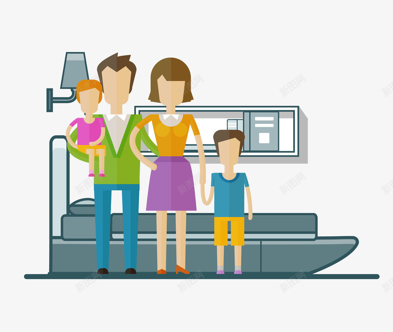 简约图形家庭人物图案png免抠素材_88icon https://88icon.com 累瘫 一家人 伐木累 卡通图案 安居乐业 家庭人物 家庭生活 快乐家庭 简约图形