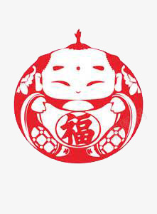 福娃娃png免抠素材_88icon https://88icon.com 卡通 喜庆 新年元素 祝福