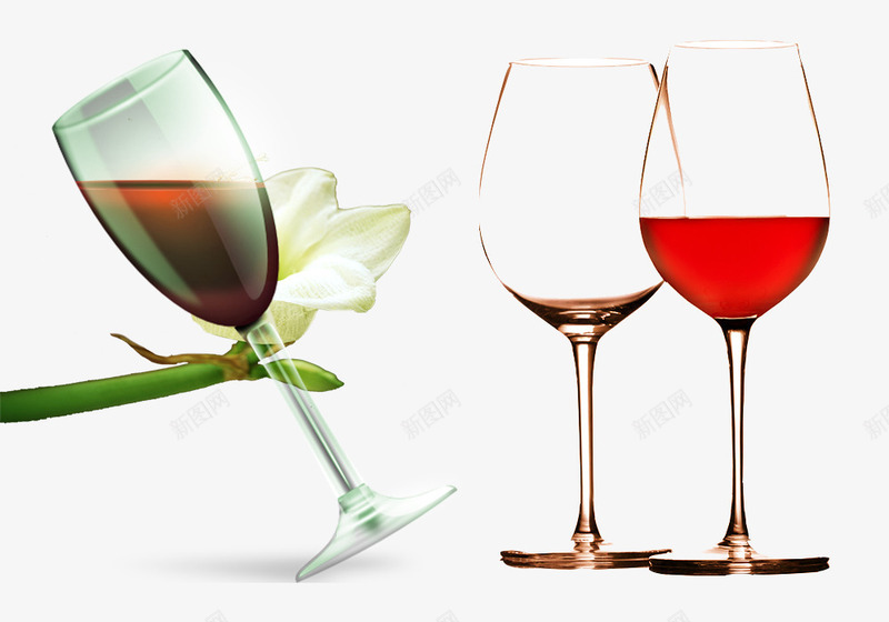 干杯红酒png免抠素材_88icon https://88icon.com 干杯 红酒 红酒素材 酒杯免抠
