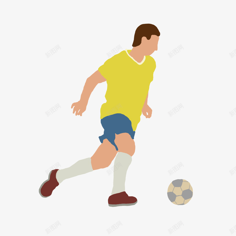 手绘卡通人物踢足球的人png免抠素材_88icon https://88icon.com ppt制作 世界杯 手绘卡通 比赛 海报设计 足球 踢球 踢足球的人 运动员 进球