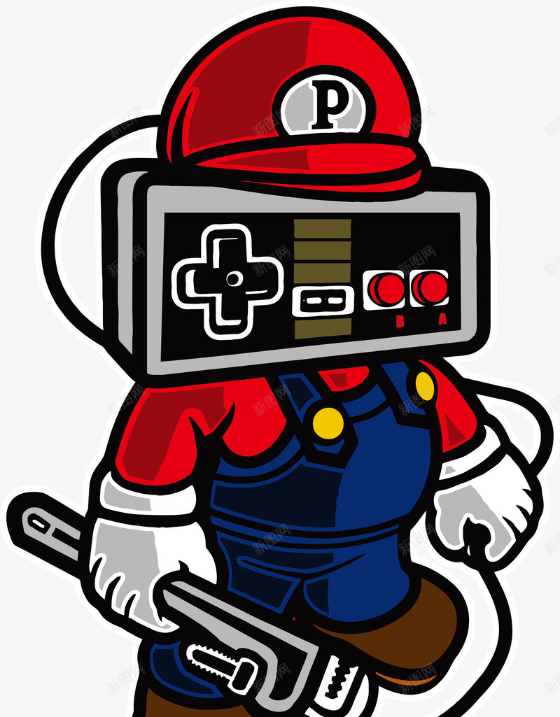 卡通科技机器人装饰手绘装饰png免抠素材_88icon https://88icon.com 动画人物机器人 动画游戏机器人 卡通机器人 手绘卡通科技机器人贴纸 机器人 海报设计