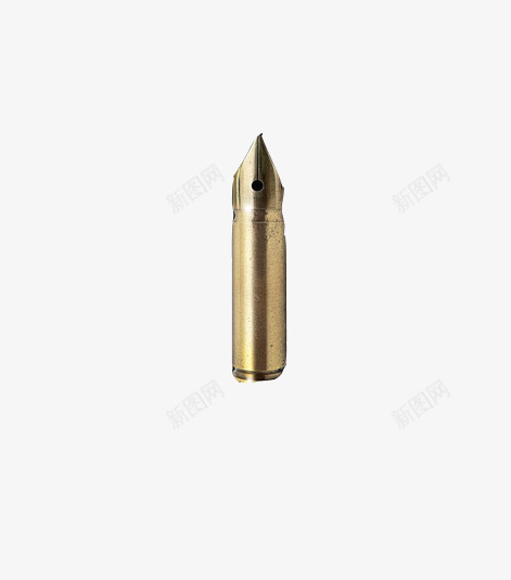 钢笔头套装png免抠素材_88icon https://88icon.com 品牌 奢侈品 文具 金色