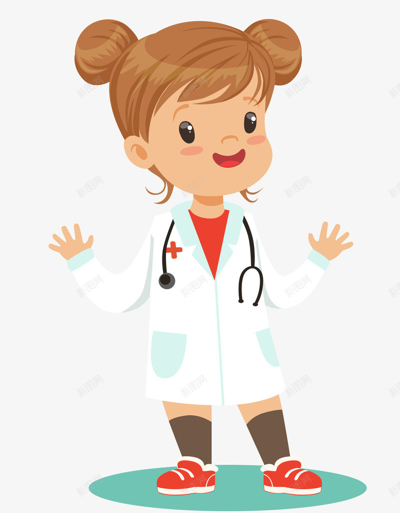 人物女医生矢量图eps免抠素材_88icon https://88icon.com 人物 医生 卡通 女医生 白衣天使 职业 矢量图