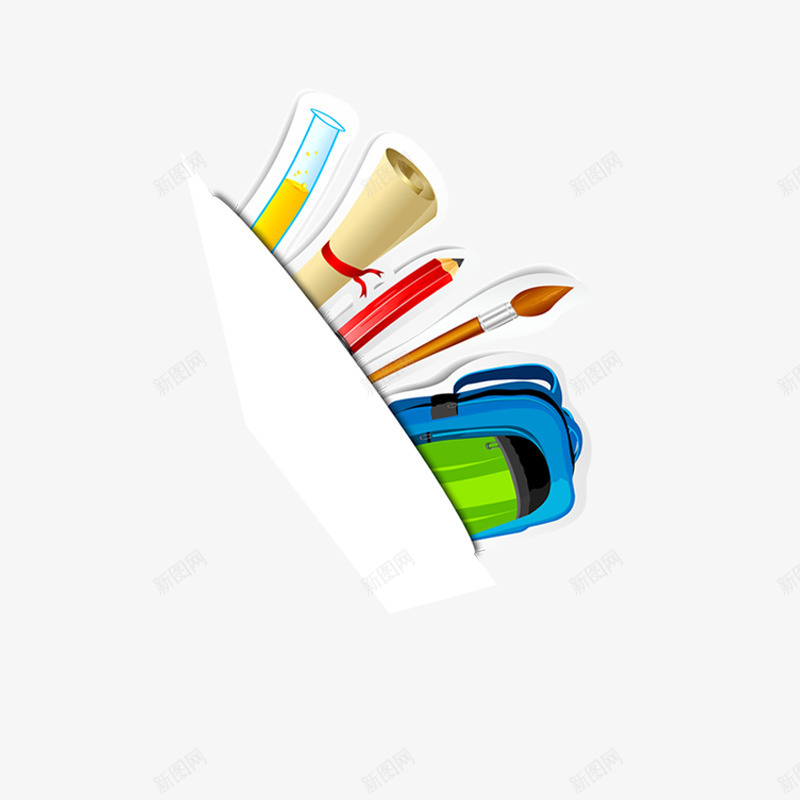卡通文具装饰图案png免抠素材_88icon https://88icon.com 卡通 图案 文具 装饰 设计