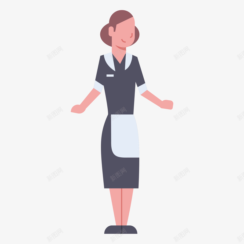 餐厅女服务人员卡通图png免抠素材_88icon https://88icon.com 人物 卡通 围裙 女服务员 手绘图 装扮 餐厅