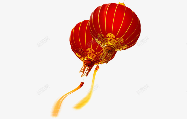 3D新春大红灯笼png免抠素材_88icon https://88icon.com 3D灯笼 新春灯笼 春节灯笼 灯笼 灯笼装饰 红色灯笼