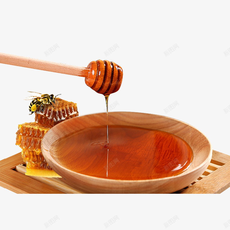 产品实物蜂蜜蜜蜂png免抠素材_88icon https://88icon.com 产品实物 蜂蜜 蜜蜂