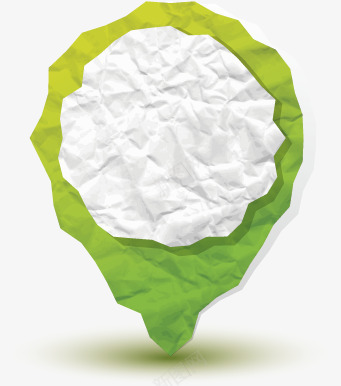创意折纸对话框矢量图ai免抠素材_88icon https://88icon.com 创意 对话框 对话泡泡 折痕 边框 矢量图