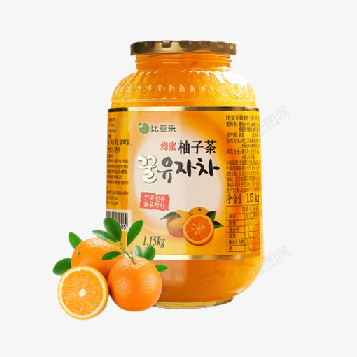比亚乐蜂蜜柚子茶png免抠素材_88icon https://88icon.com 产品实物 免费png 农产品 农作物 柚子 水果 绿色食品 蜂蜜柚子茶