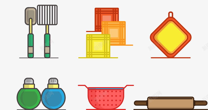 厨房用品做饭png免抠素材_88icon https://88icon.com 中央 中央厨房 做饭 厨房 家居 家庭厨房