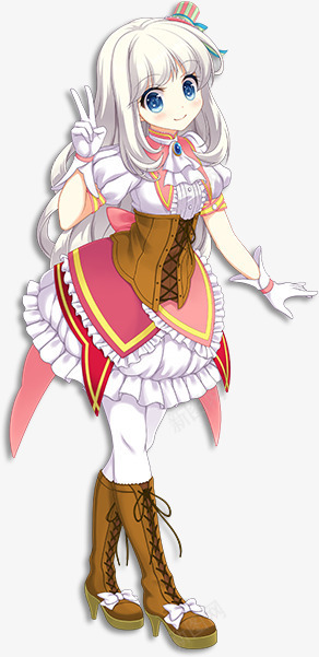 卡通白家庭装饰女孩png免抠素材_88icon https://88icon.com 卡通 女孩 家庭 装饰