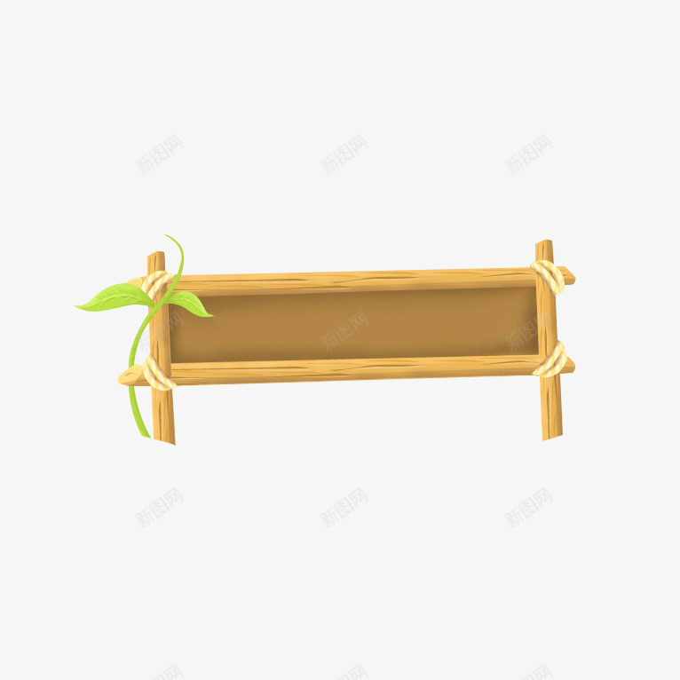 木头手绘边框png免抠素材_88icon https://88icon.com 手绘 方向牌 木头 边框