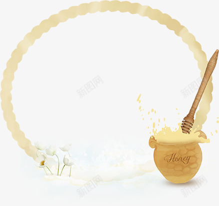 纸圈png免抠素材_88icon https://88icon.com Honey 木棍 蜂蜜