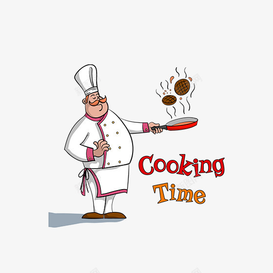 白色手绘线稿颠勺元素png免抠素材_88icon https://88icon.com 卡通插画 手绘 时间 白色 线稿 美食 英文字母 颠勺