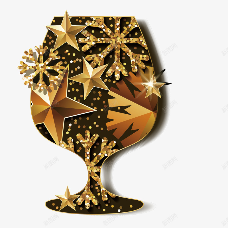 金色五角星图案的红酒杯png免抠素材_88icon https://88icon.com 五角星图案 卡通 手绘图 红酒 红酒杯 金色酒杯